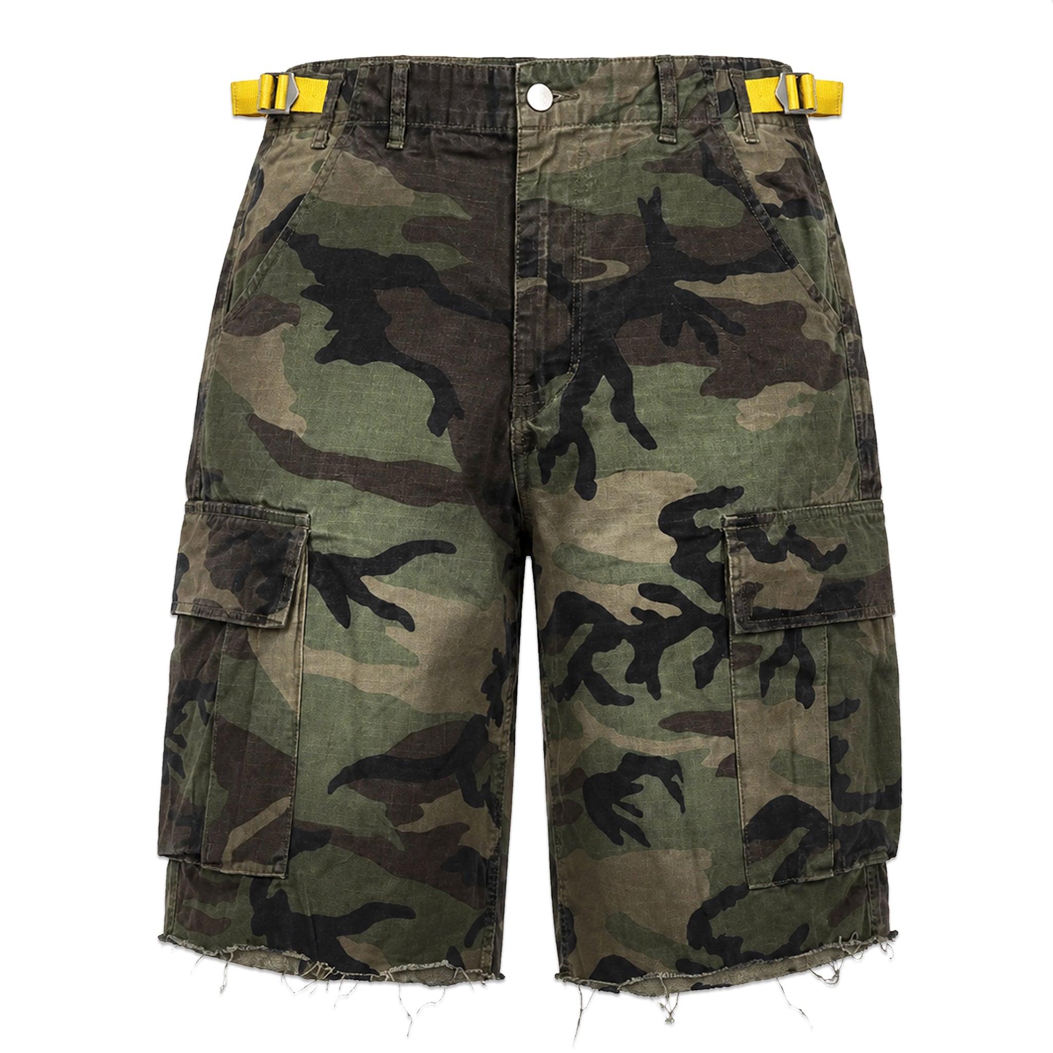Raw Cut Camo Shorts