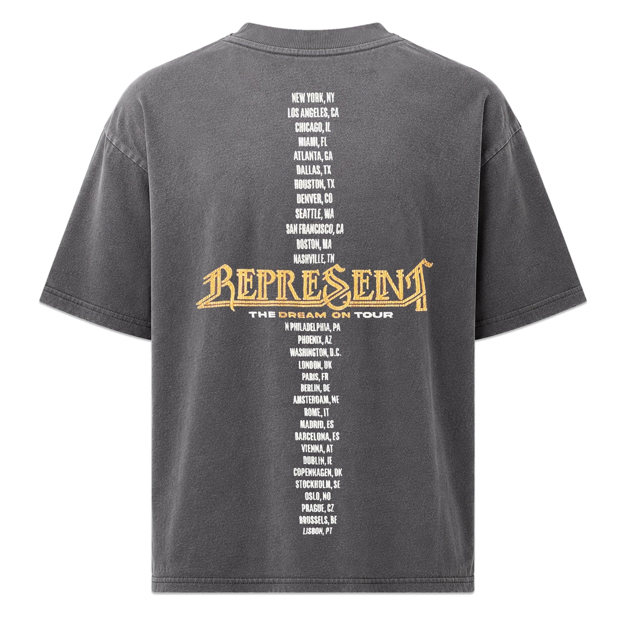 洋楽 TE: What You Represent? REPRESENT(リプレゼント)商品ページ - Golden Tour T-Shirt - Sun-Fade