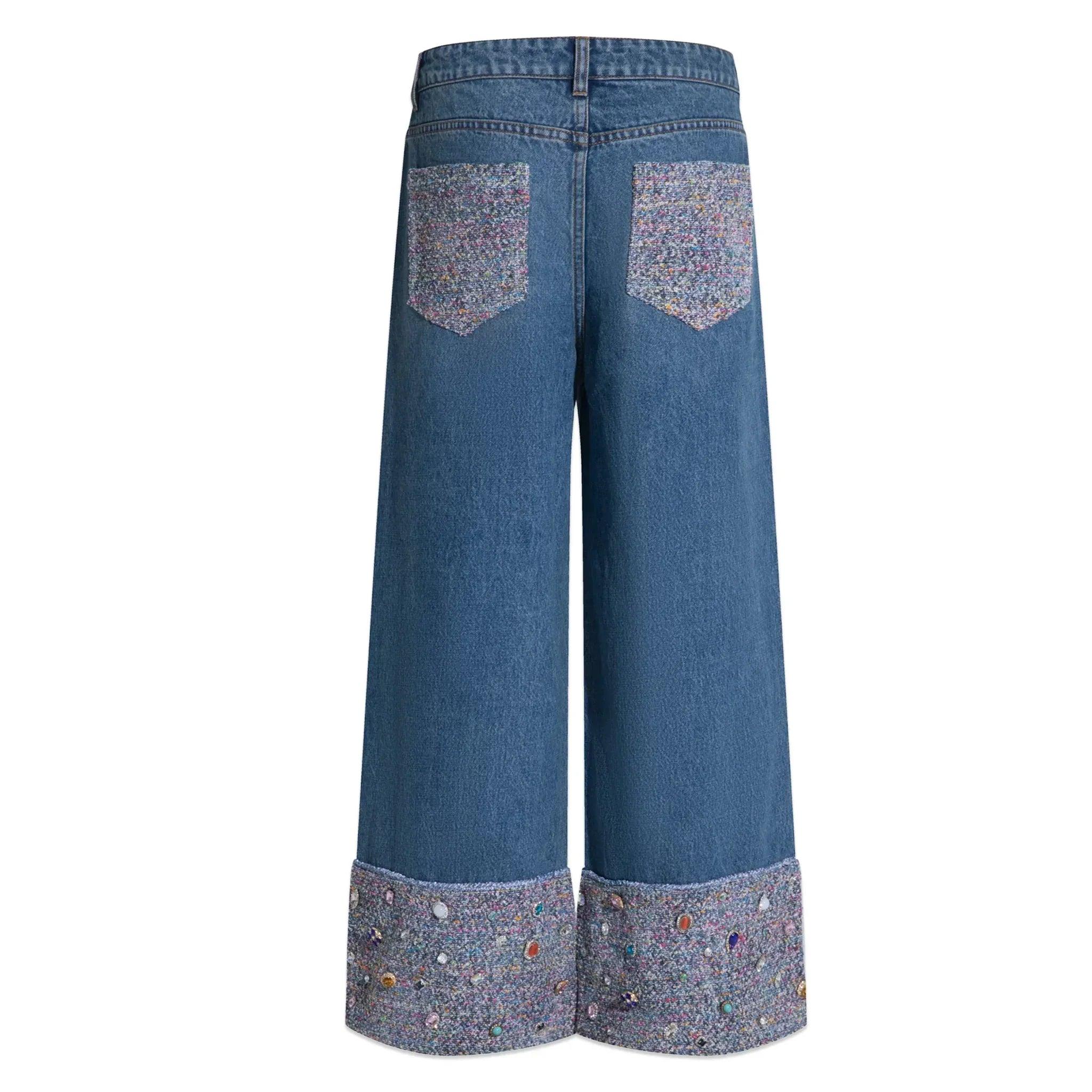 Tweed Patchwork Denim - BIRTH OF ROYAL CHILD - VENTURER