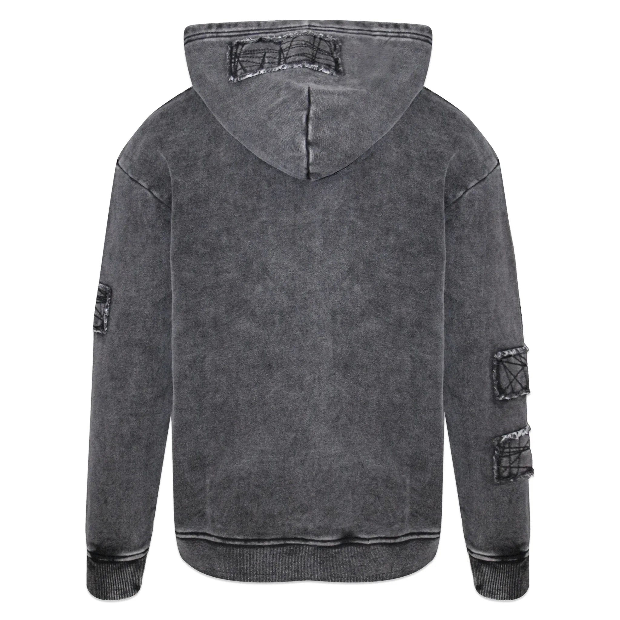 WOD Stonewash Patch Hoodie - RECKLESS SCHOLARS - VENTURER