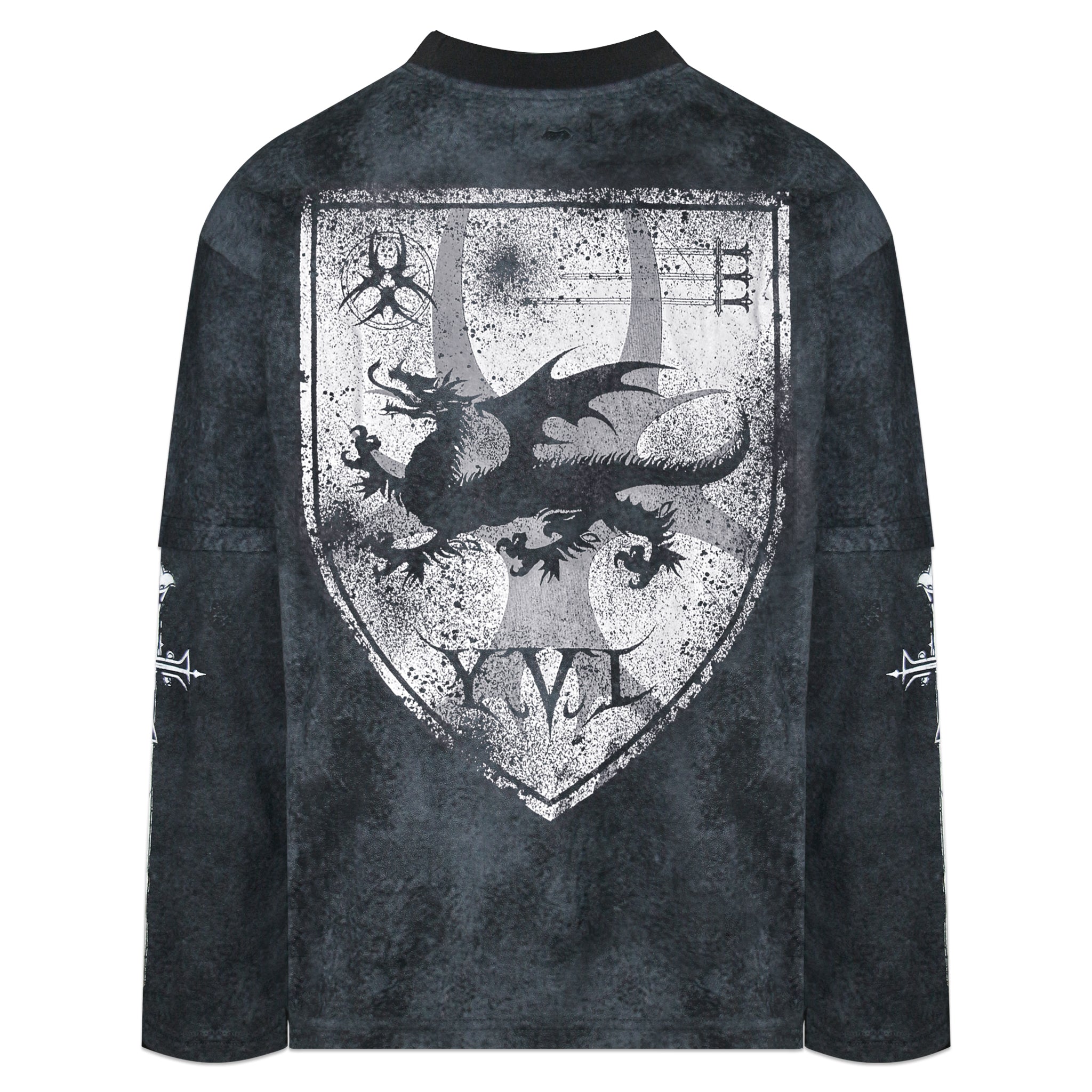 Knight Club Waxed LS Tee