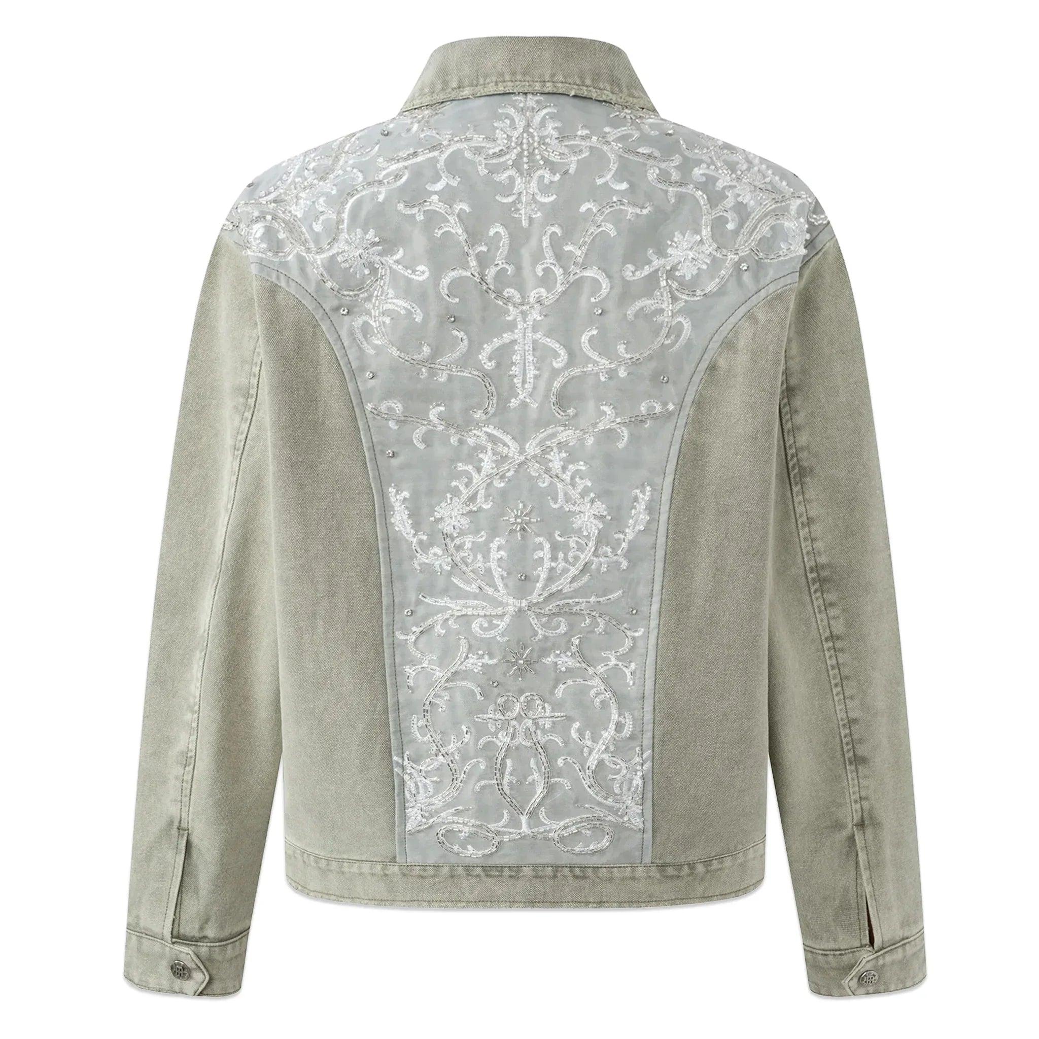 Beaded Workwear Jacket - BIRTH OF ROYAL CHILD - VENTURER