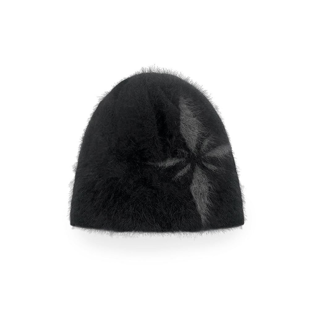 Snowflakes Logo Angora Beanie