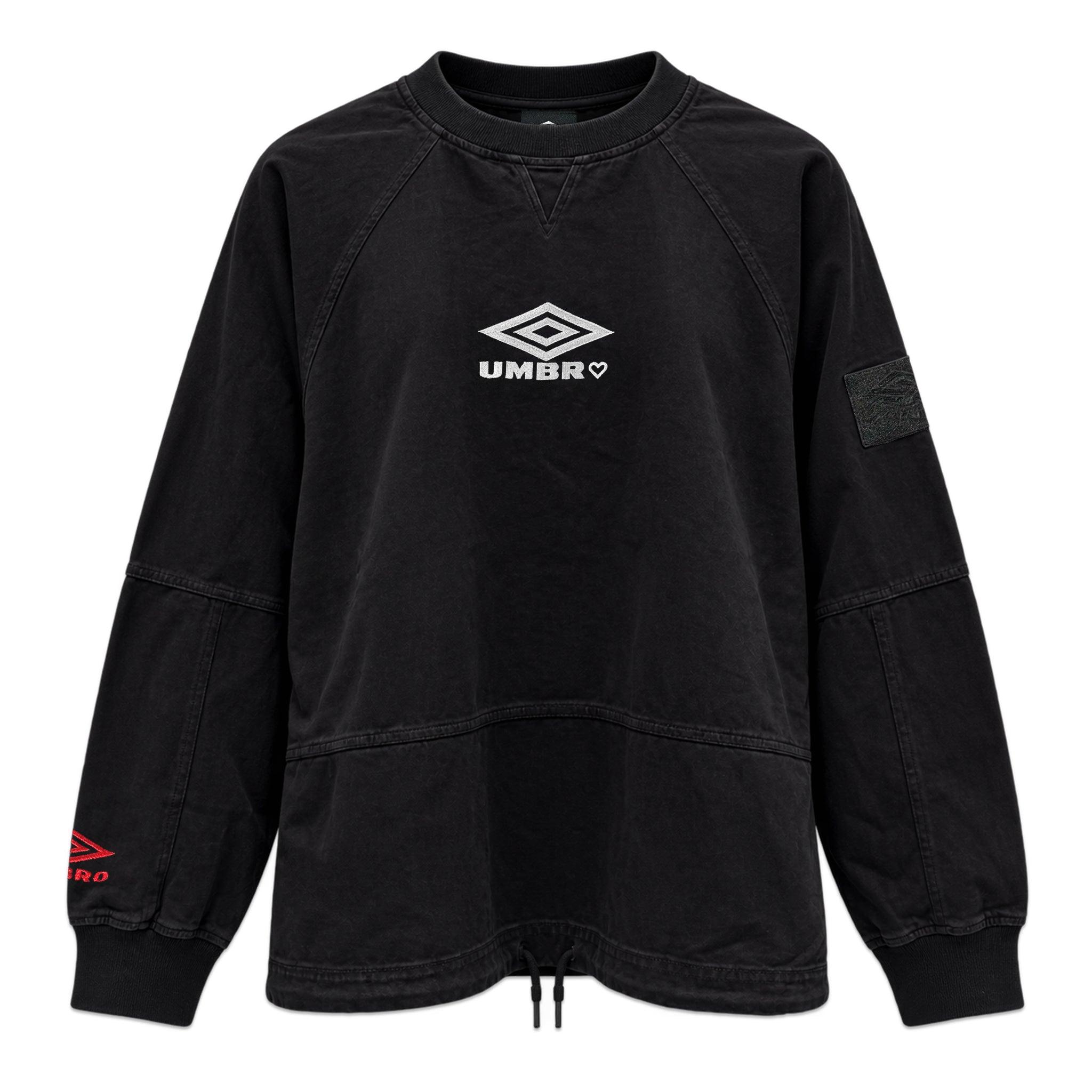 BASICKS×UMBRO Product Page - Umbro Pullover - Black - VENTURER