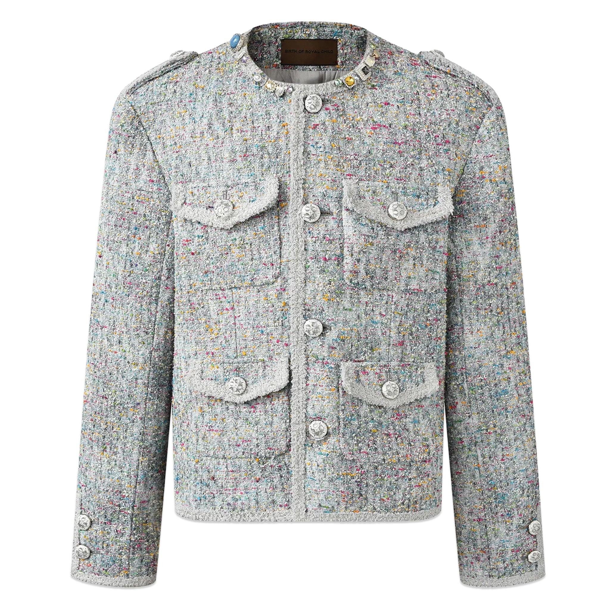Boucle Tweed Short Jacket - BIRTH OF ROYAL CHILD - VENTURER