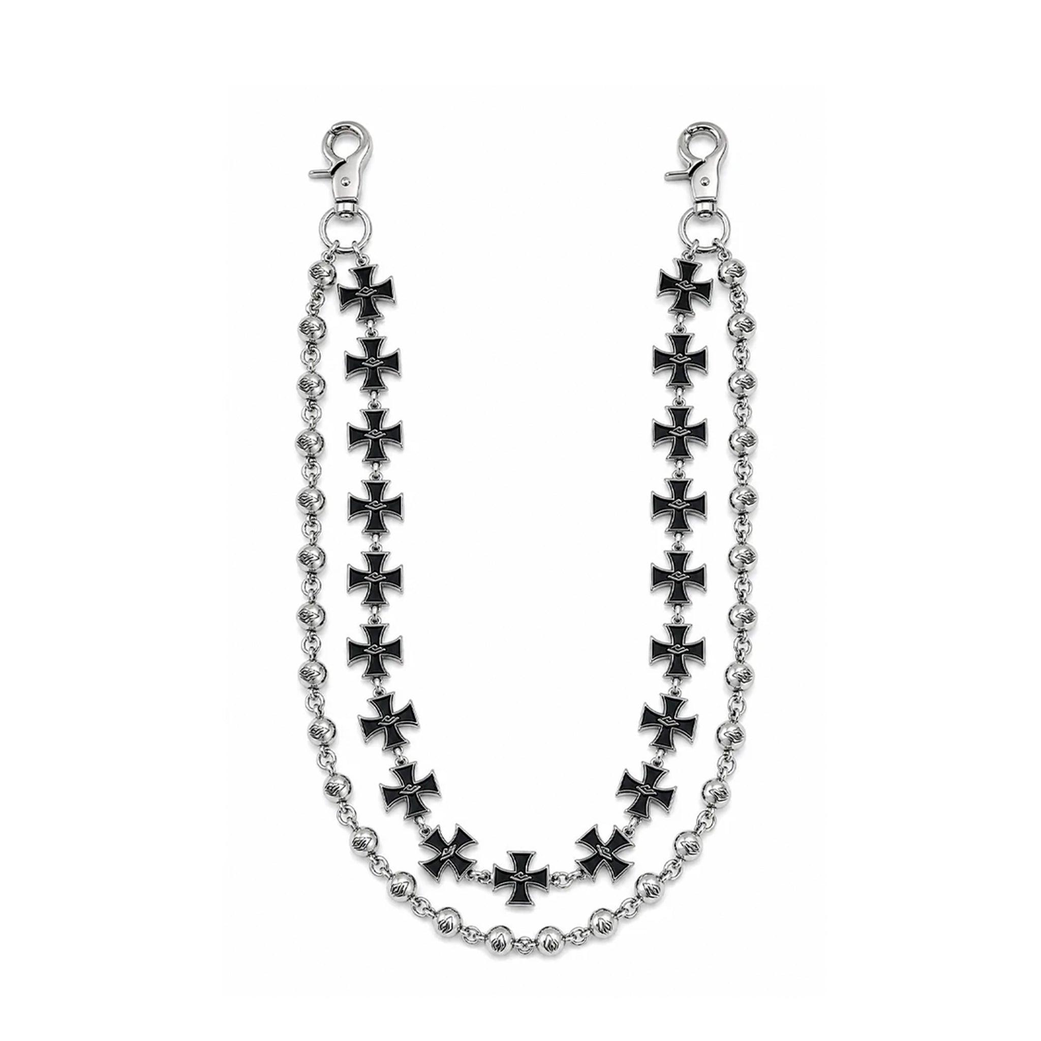Double Strand Wallet Chain