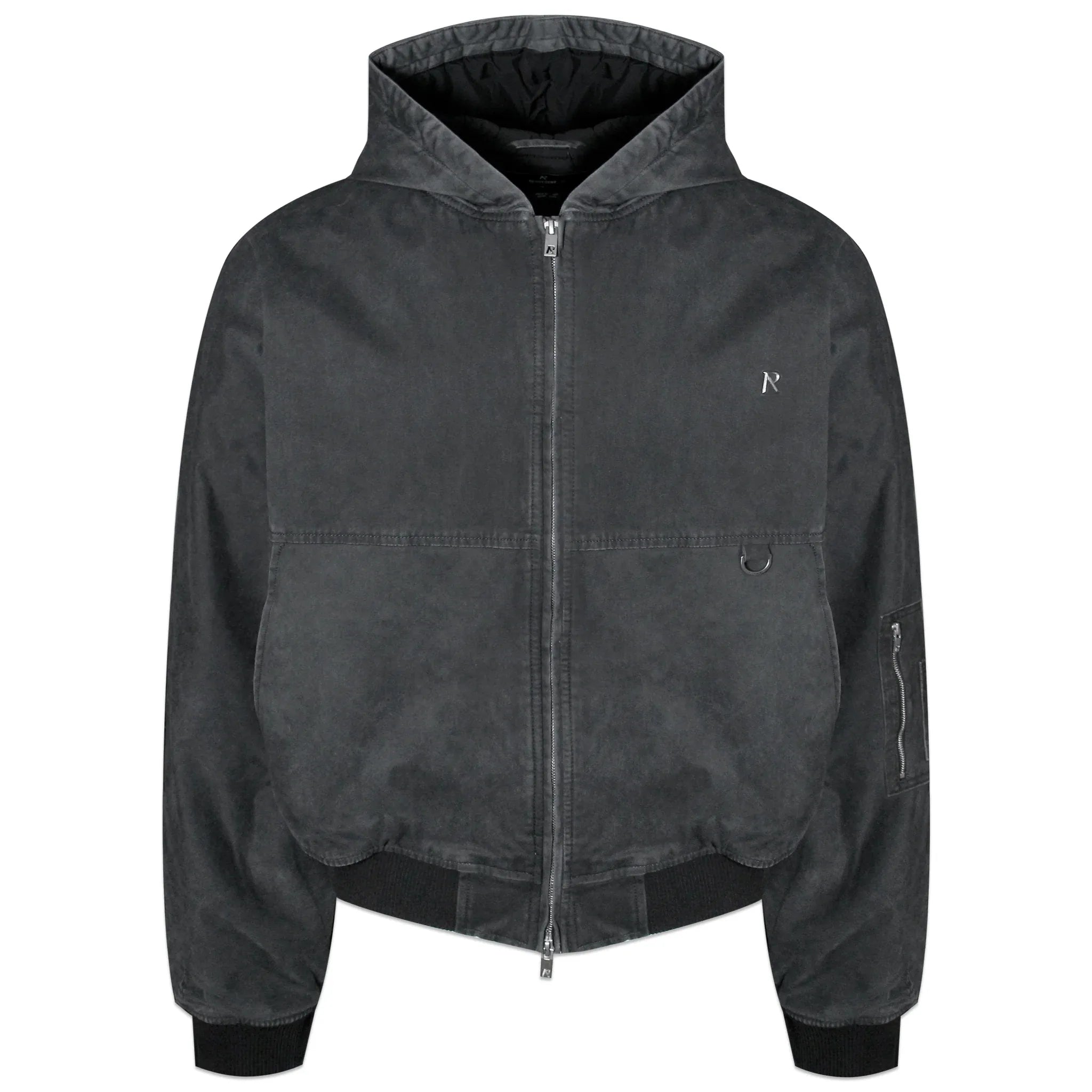 Washed Hooded Bomber
