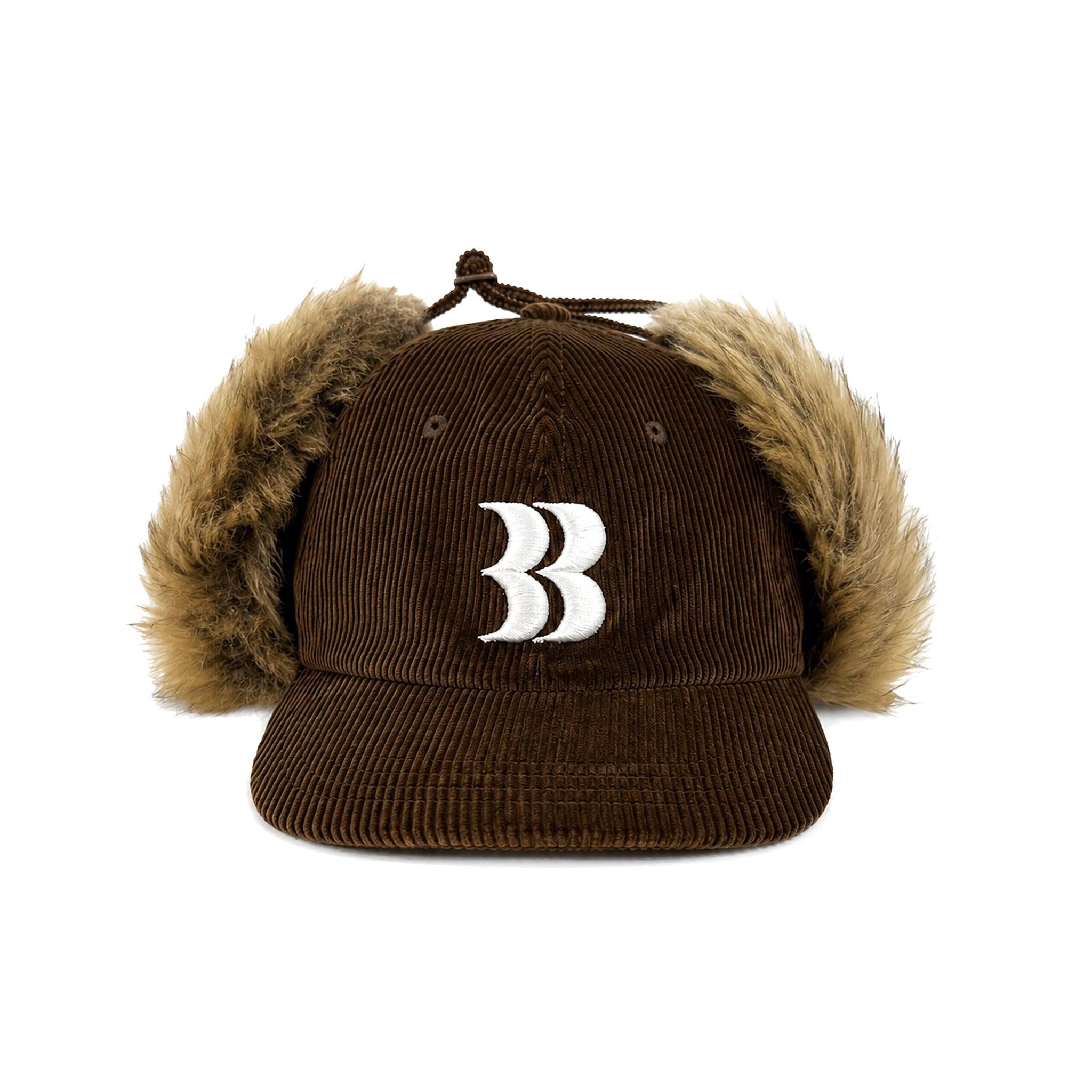 Corduroy BB Logo Flight Cap