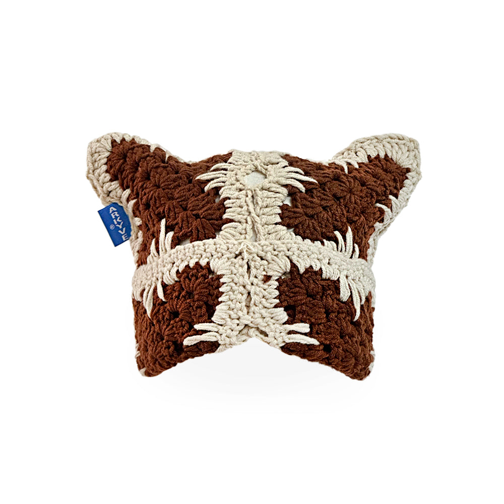 Chocolatier Crochet Cat Hat