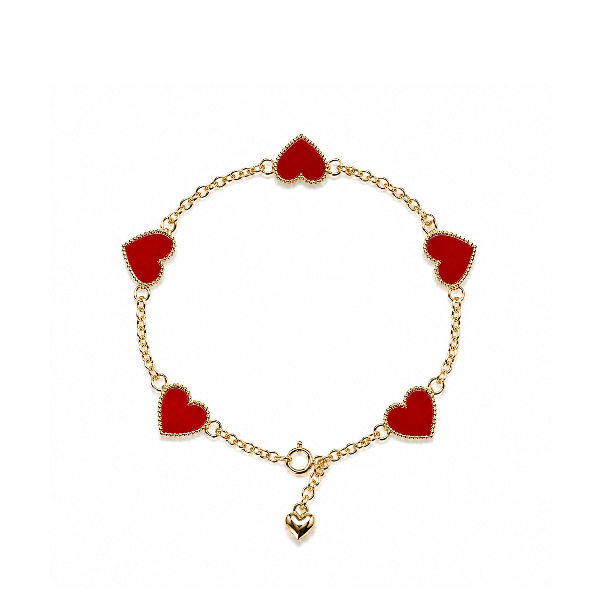 Chain Heart Bracelet