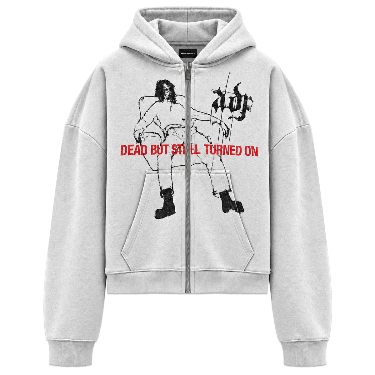 Dead But Still Turned On Zip Hoodie
