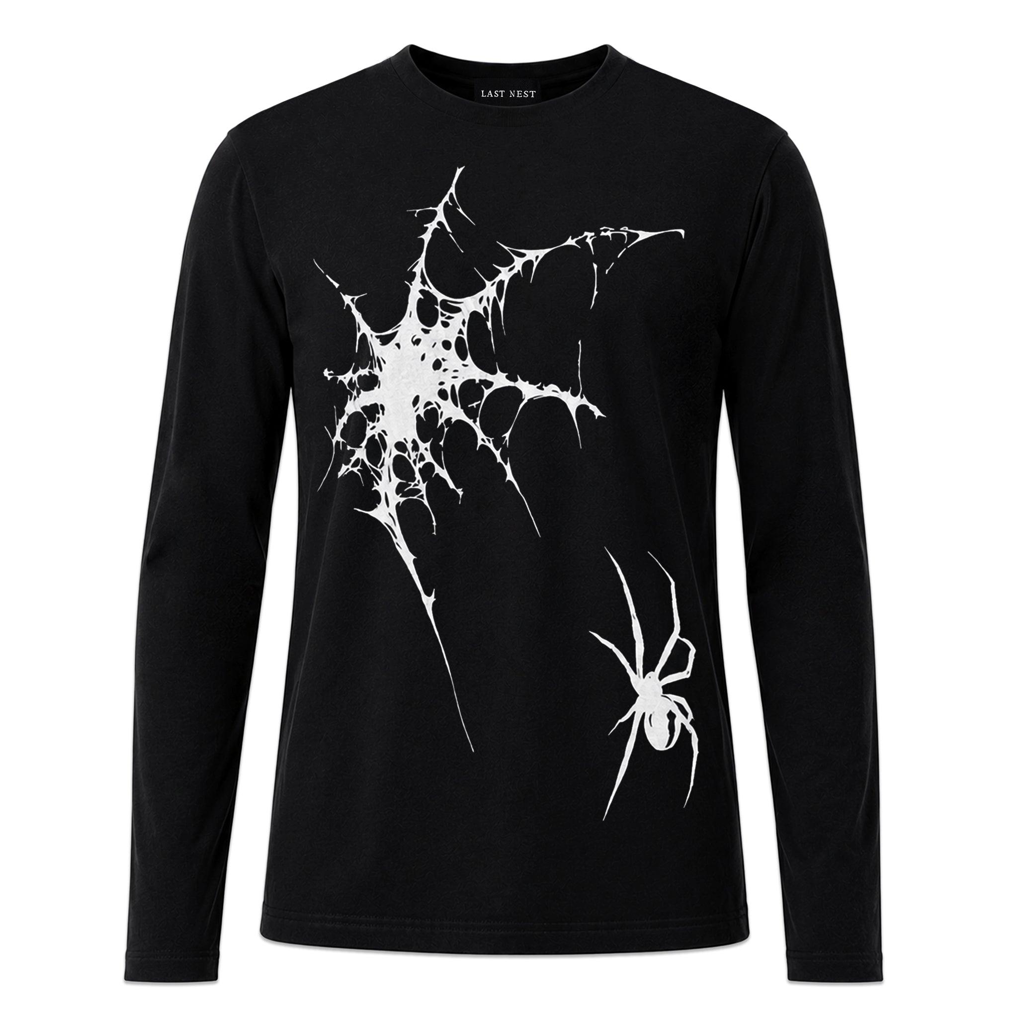 Spider Web See-through LS T-Shirt