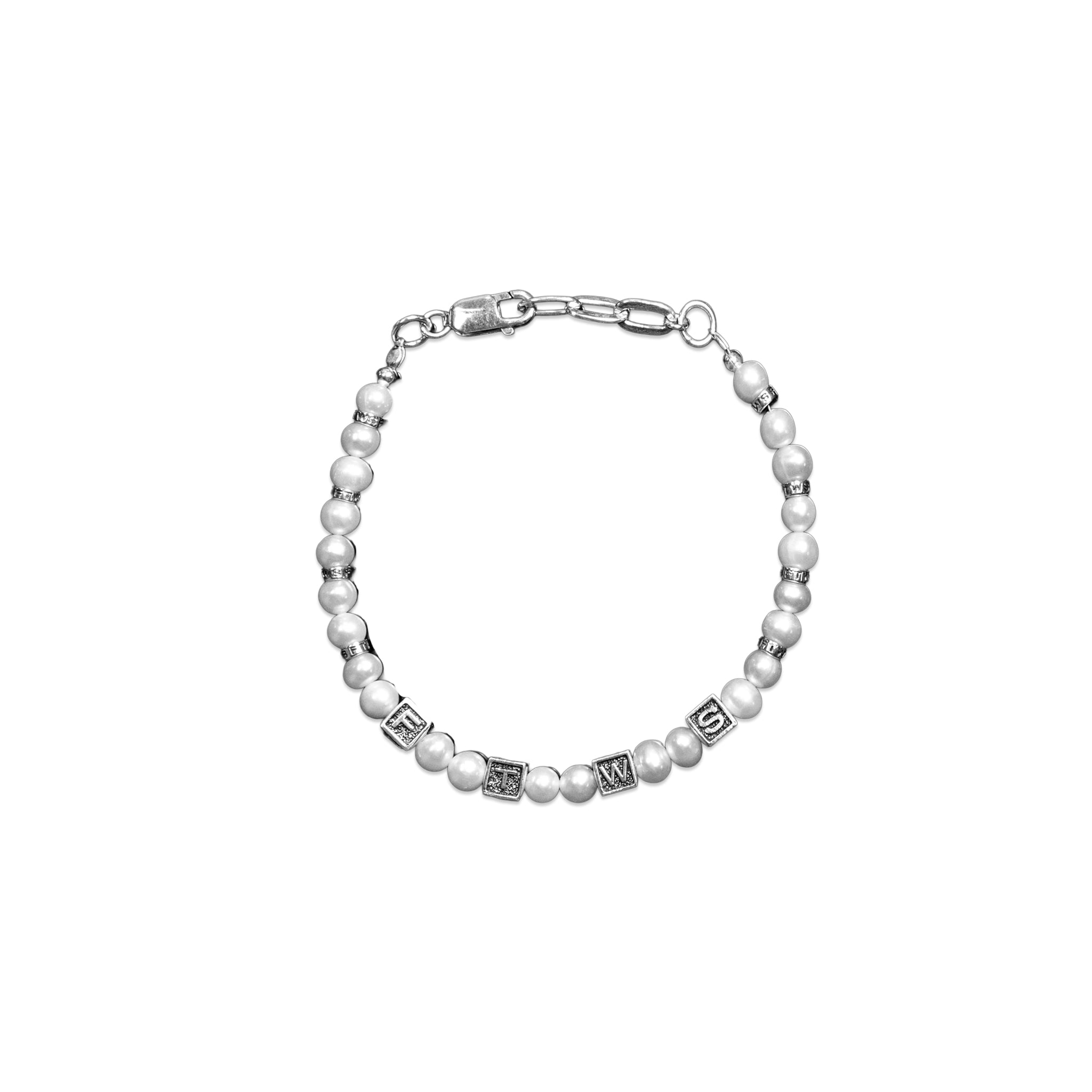 Block Pearl Bracelet