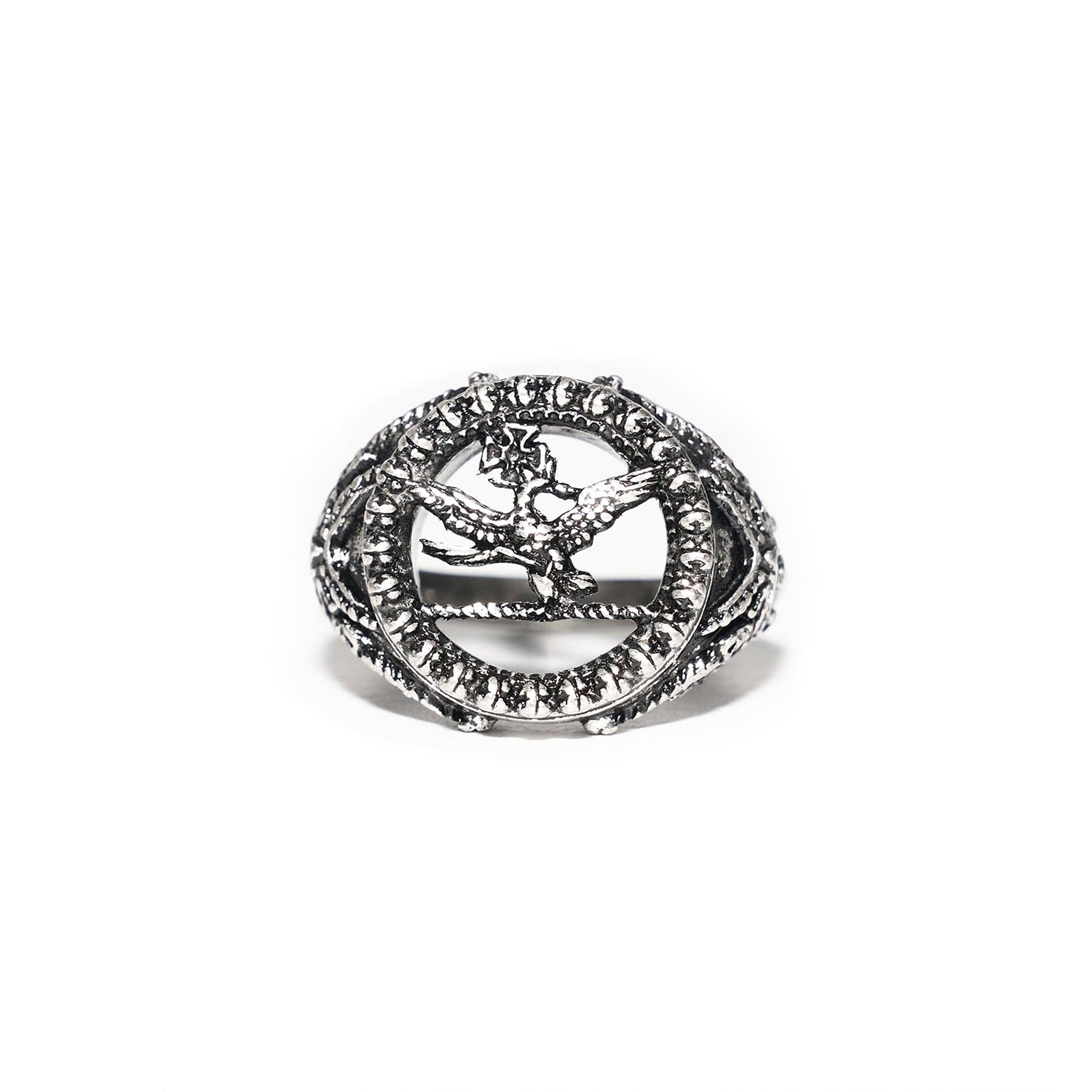 Eagle Iron Cross Ring