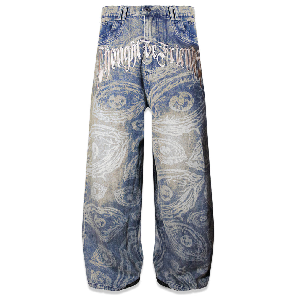Eyethought 2.0 Distressed Baggy Denims