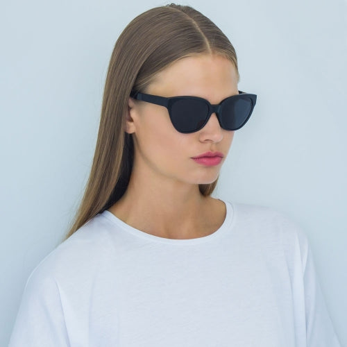 Mocha Gradient Cat Eye Sunglasses PL152C3SUN