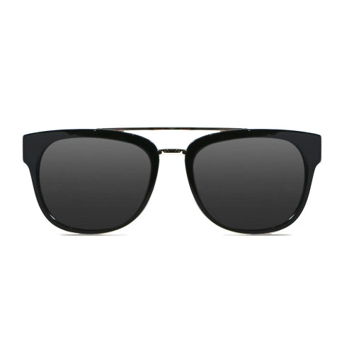 Black Layered Square Sunglasses PL144C1SUN