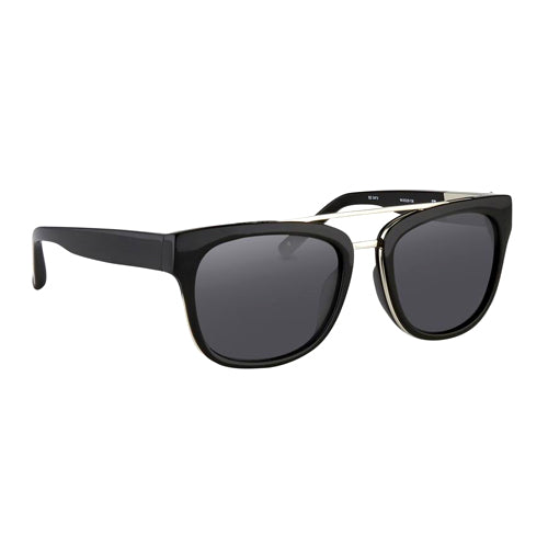 Black Layered Square Sunglasses PL144C1SUN
