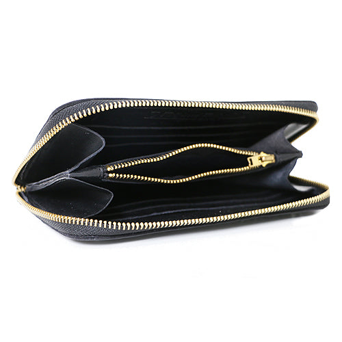 Pyramid Studs Zipper Large Wallet