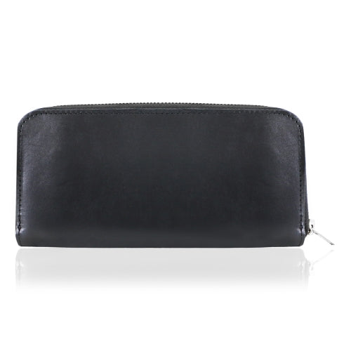 Shield Star & Stripe Zipper Large Wallet