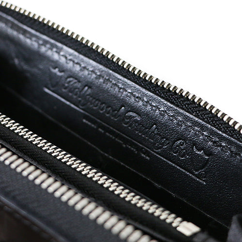 Shield Star & Stripe Zipper Large Wallet