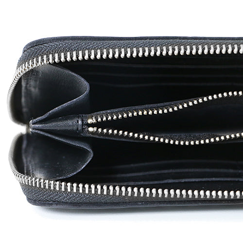 Shield Star & Stripe Zipper Large Wallet