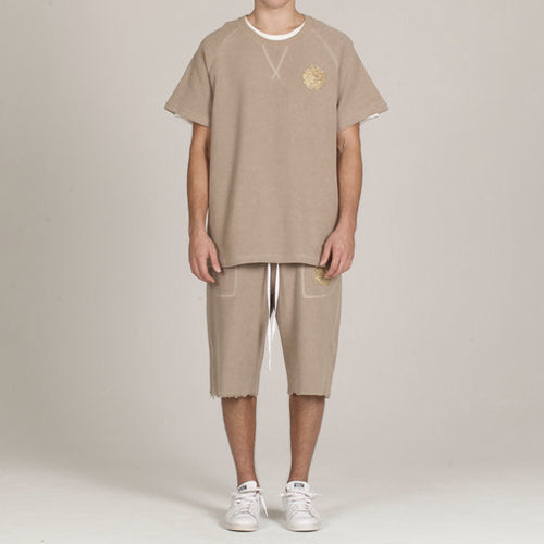 Rose Patch Raglan Sweatshirt