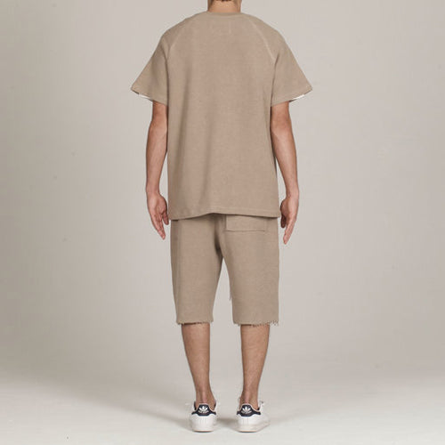 Rose Patch Raglan Sweatshirt