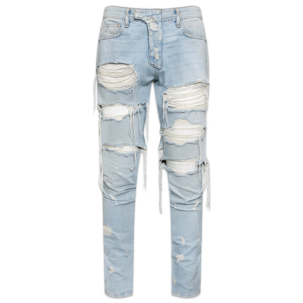 Distressd Selvedge Denim Jeans 01
