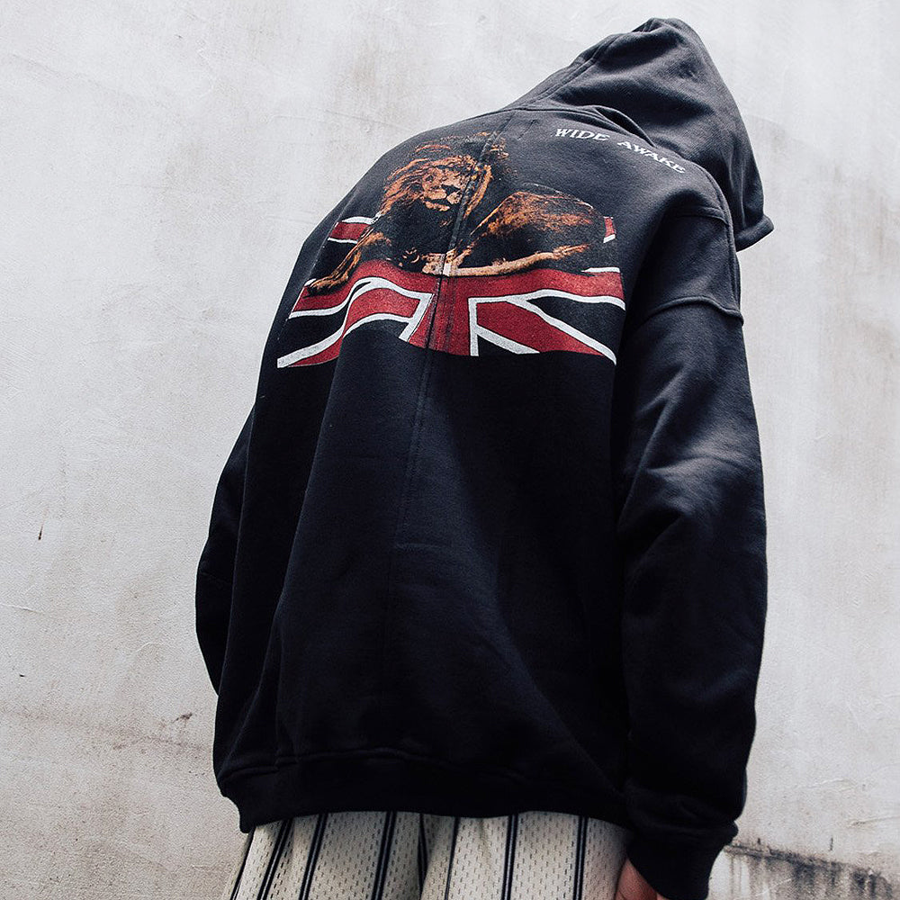 Wide Awake Lion Hoodie