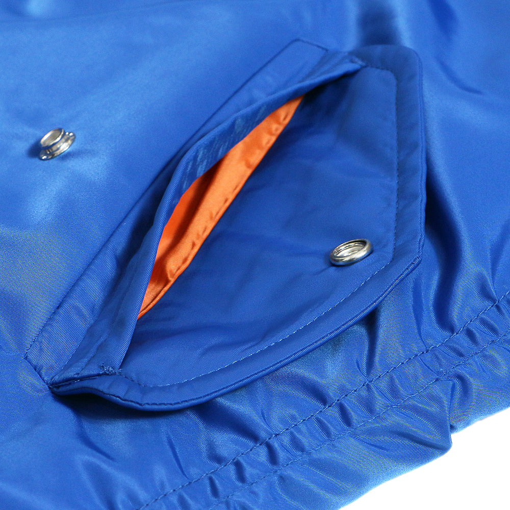 Athletic Patch Hooded Bomber