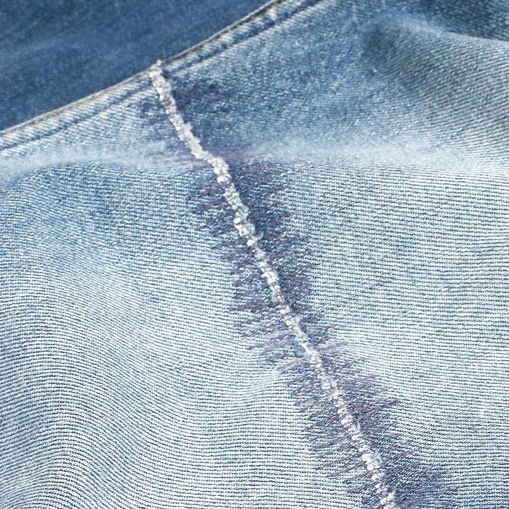 Athletic Taper Patchwork Denim - CALVIN KLEIN - VENTURER