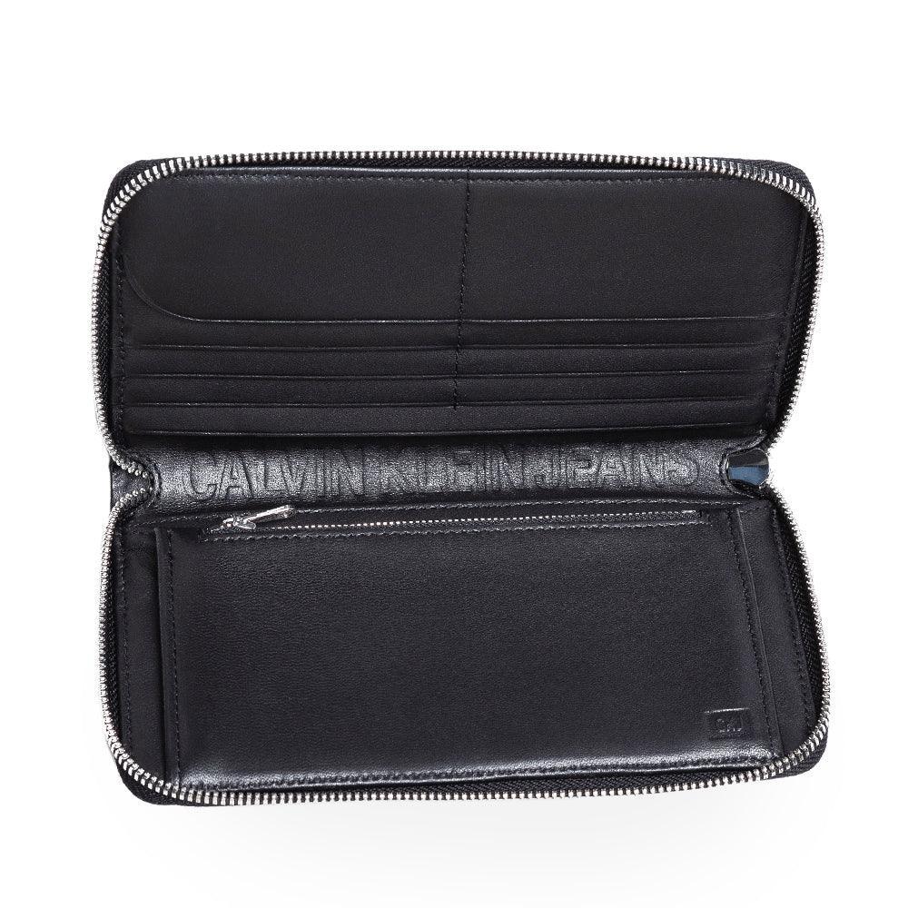 Logo Pop Zip Around Wallet - CALVIN KLEIN - VENTURER