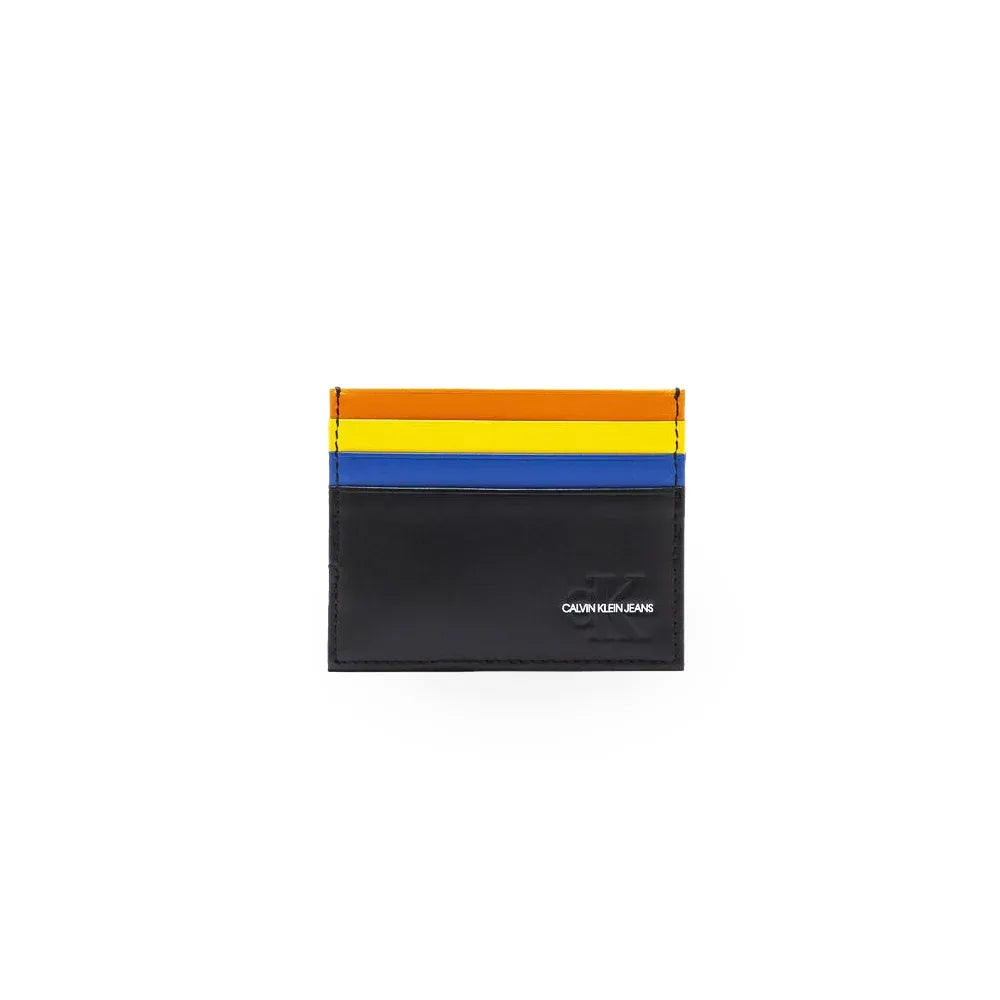 Undercover Mixed Stripe Card Case - CALVIN KLEIN - VENTURER