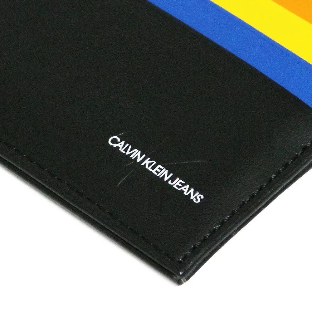 Undercover Mixed Stripe Card Case - CALVIN KLEIN - VENTURER