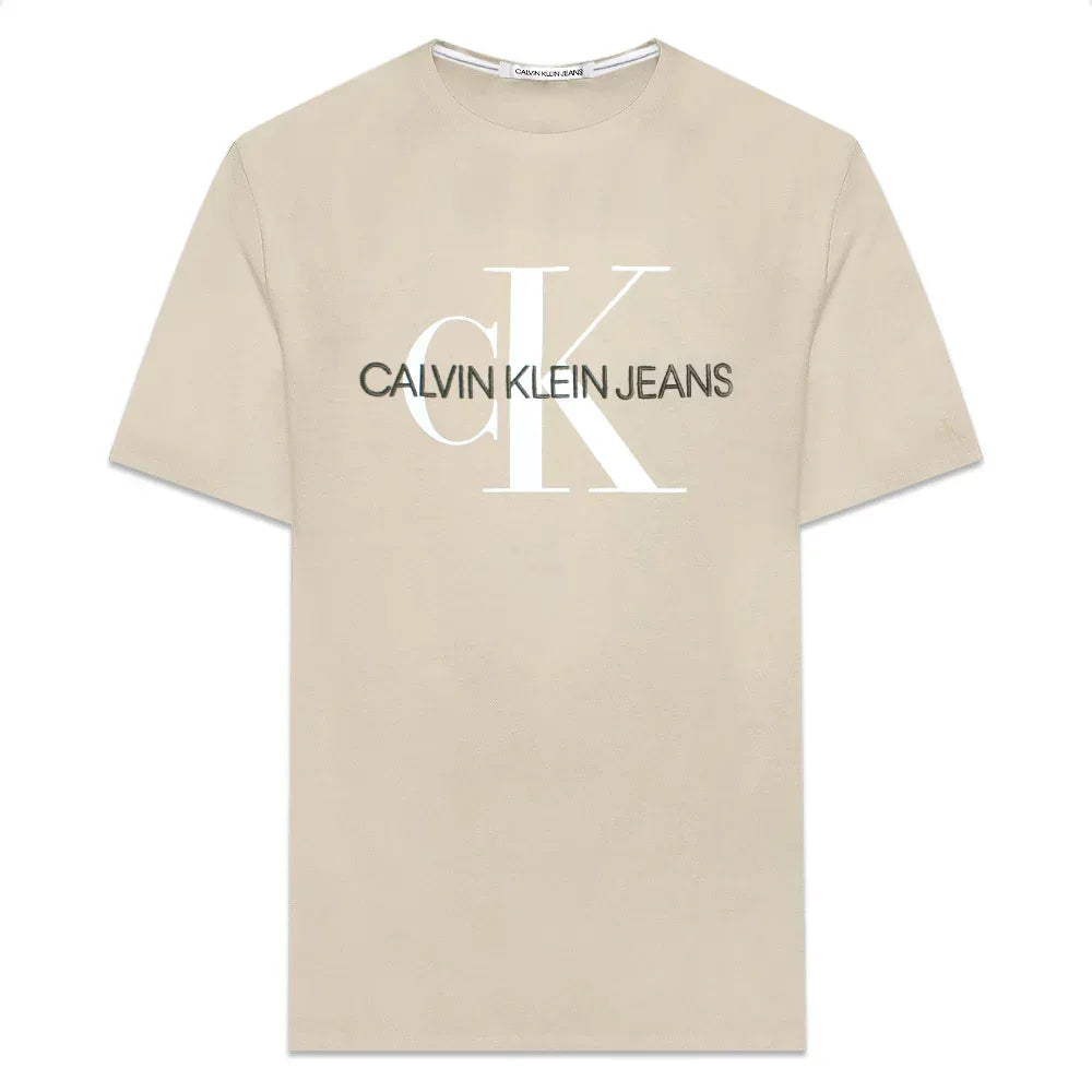 Monogram Logo Box Regular Tee - CALVIN KLEIN - VENTURER