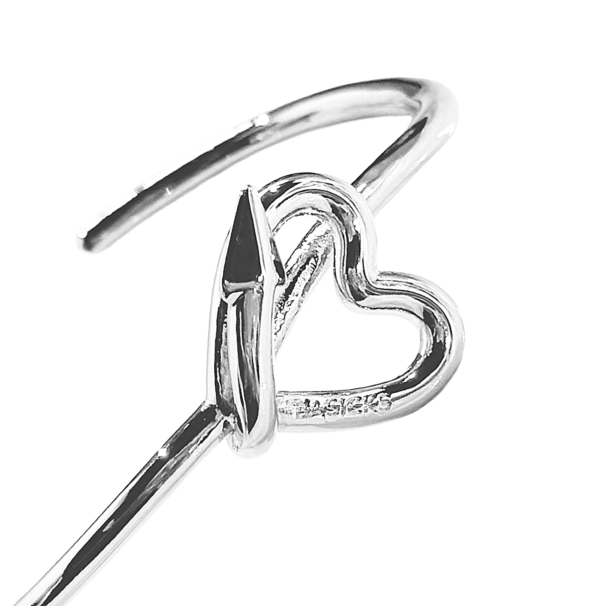 Heart Arrow Bangle