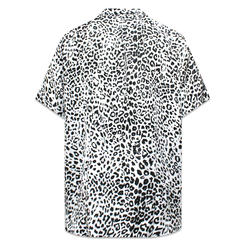 Leopard Camp Collar Button Down