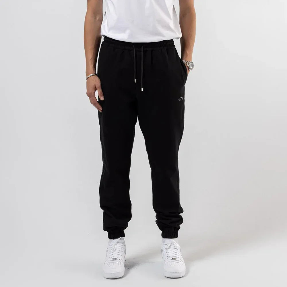 STAMPD(スタンプド)商品ページ - Stack Logo Sweatpants - Black