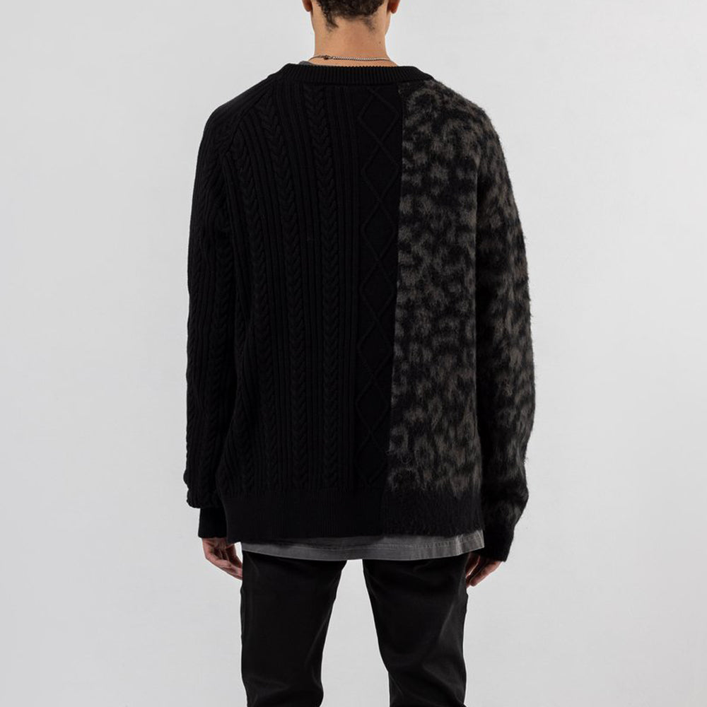 Cheetah Blocked Sweater