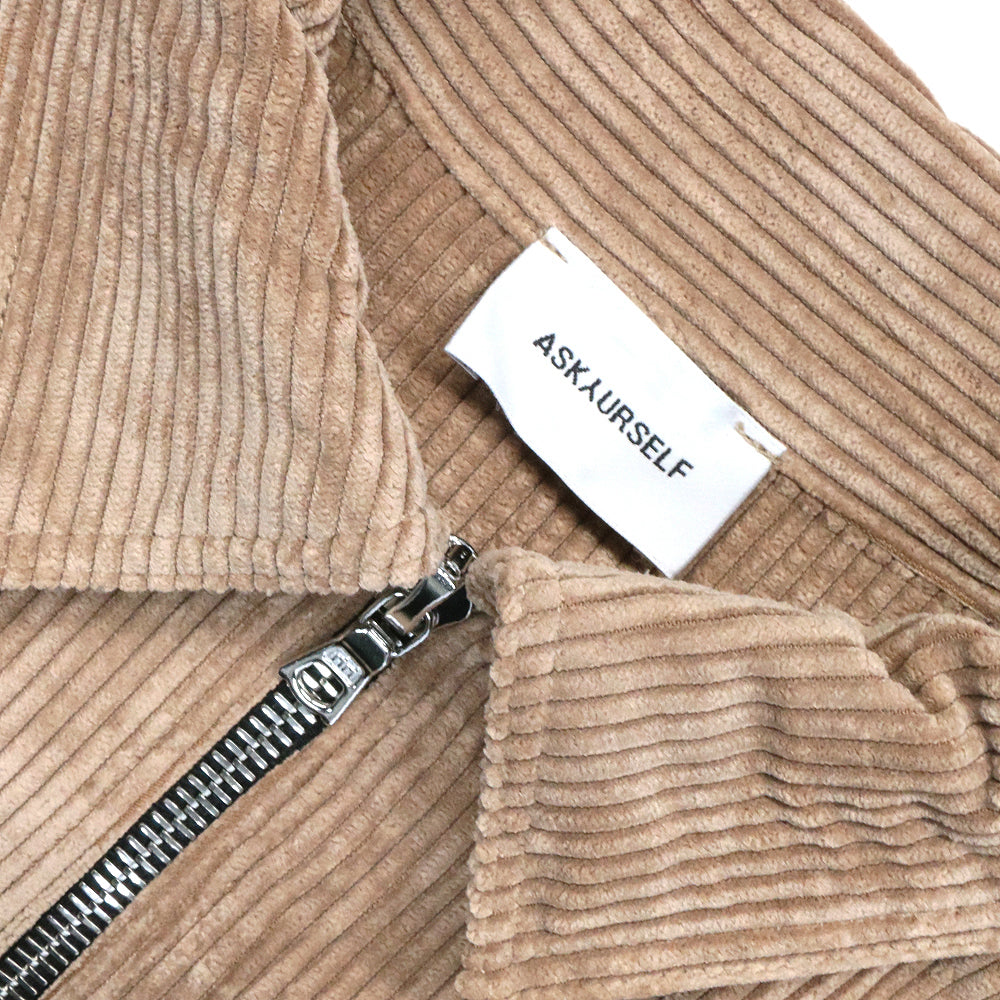 Corduroy Zip Shirt