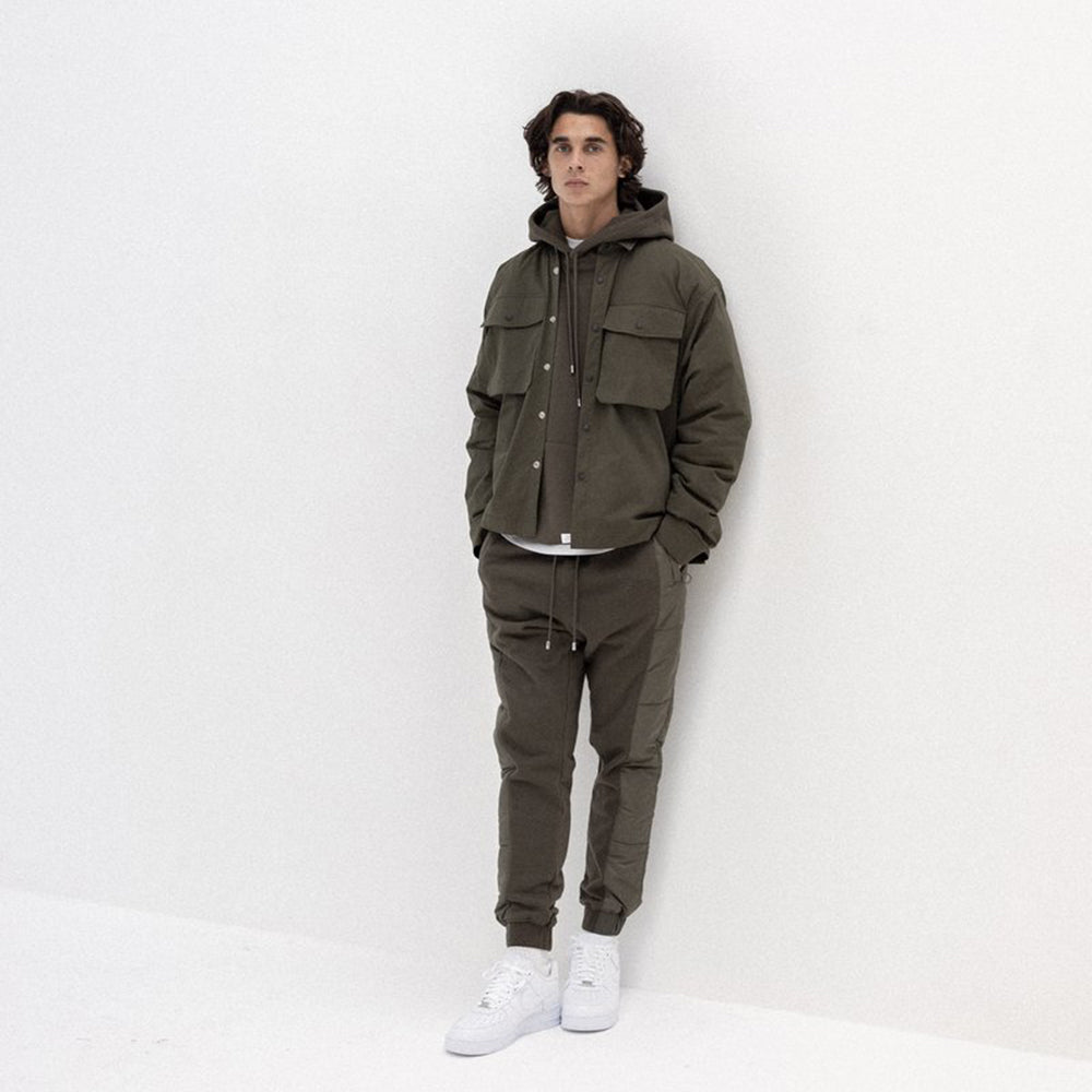 Stacked Puffer Sweatpant