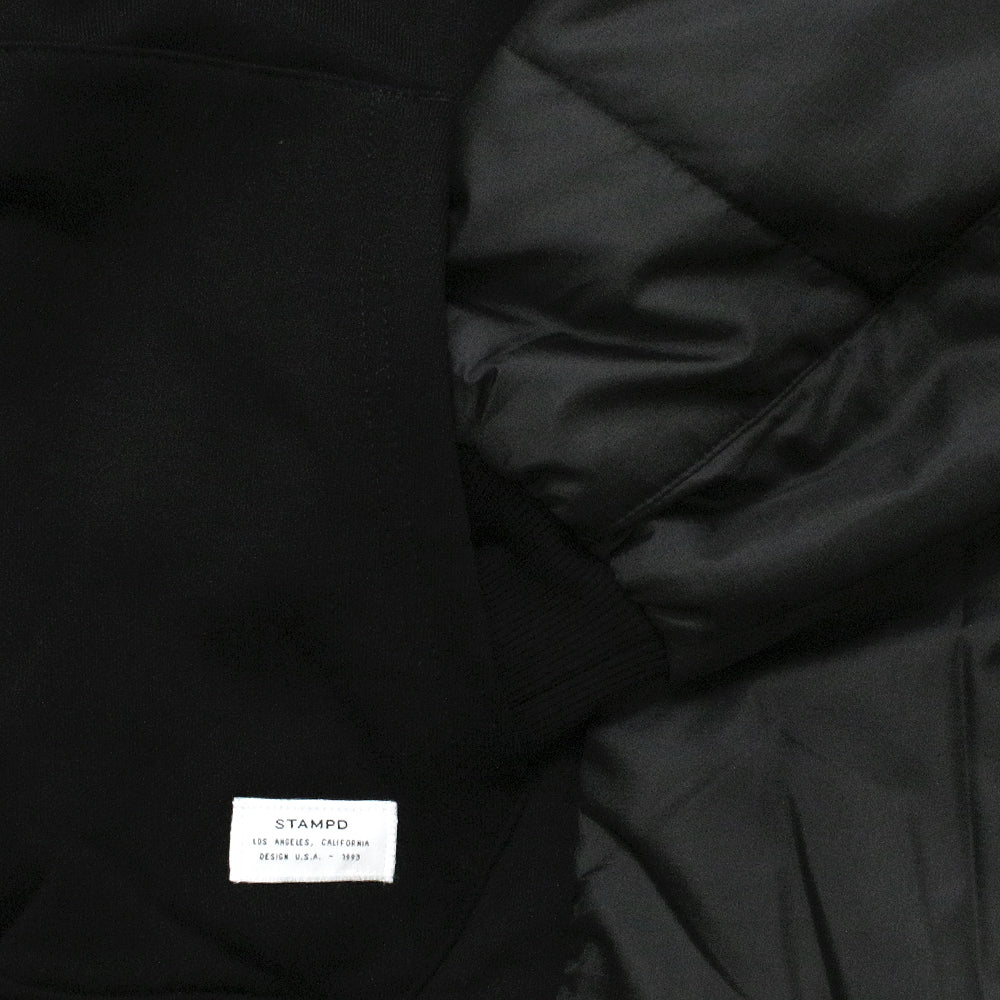 Stacked Puffer Hoodie