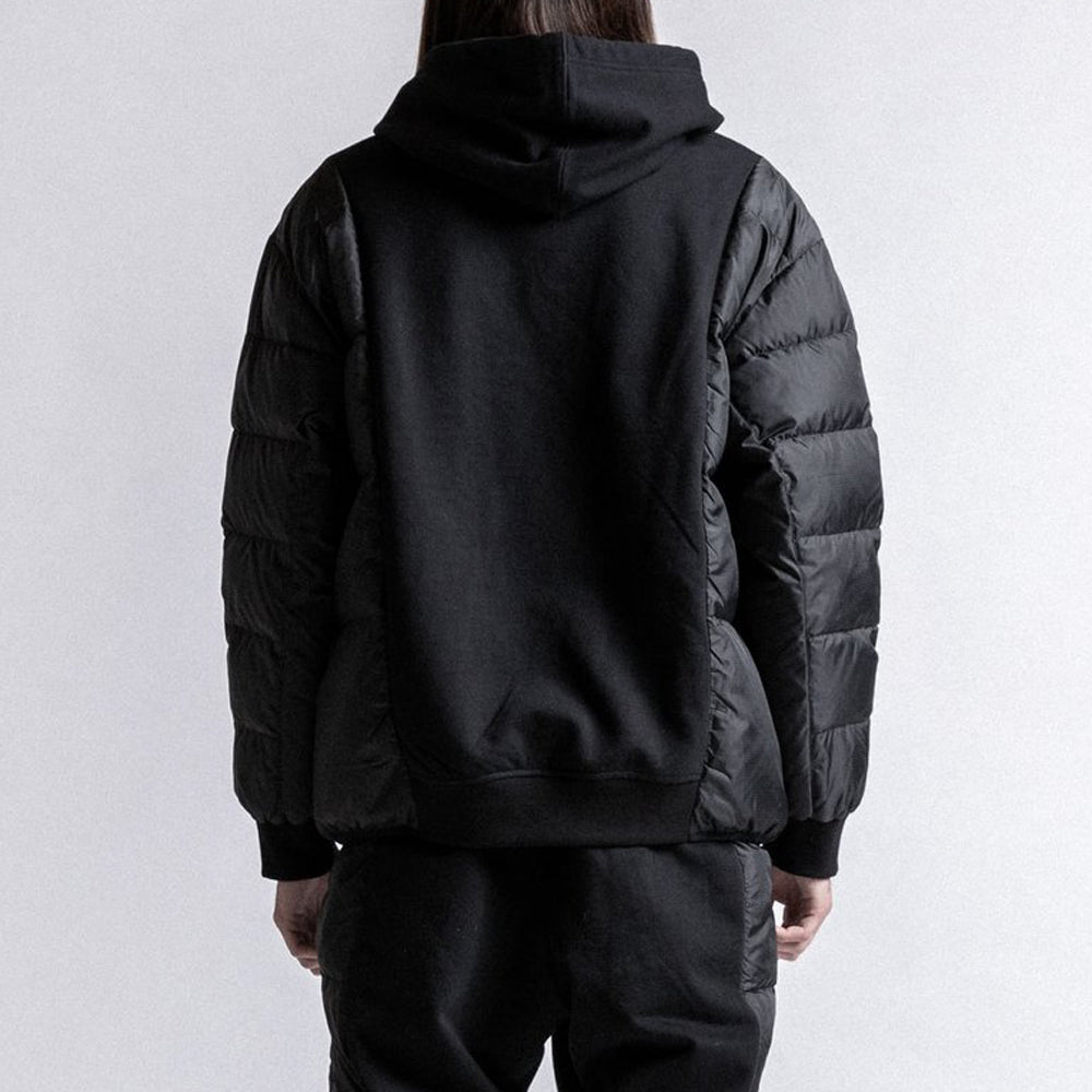 Stacked Puffer Hoodie