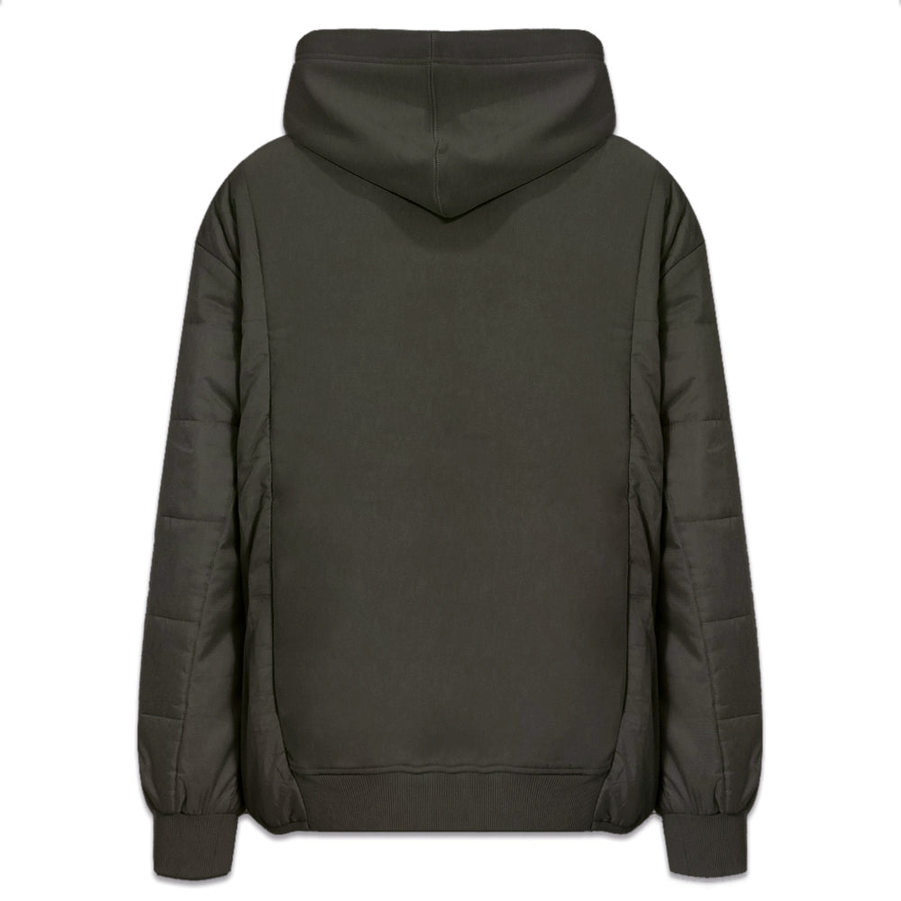 Stacked Puffer Hoodie