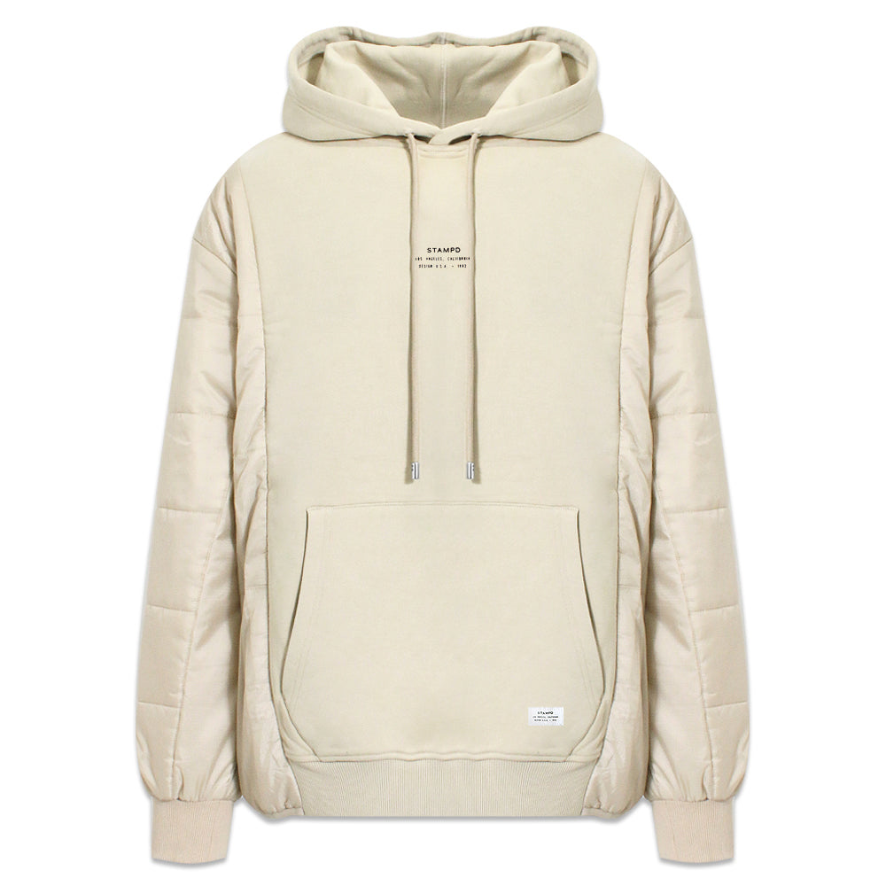 Stacked Puffer Hoodie