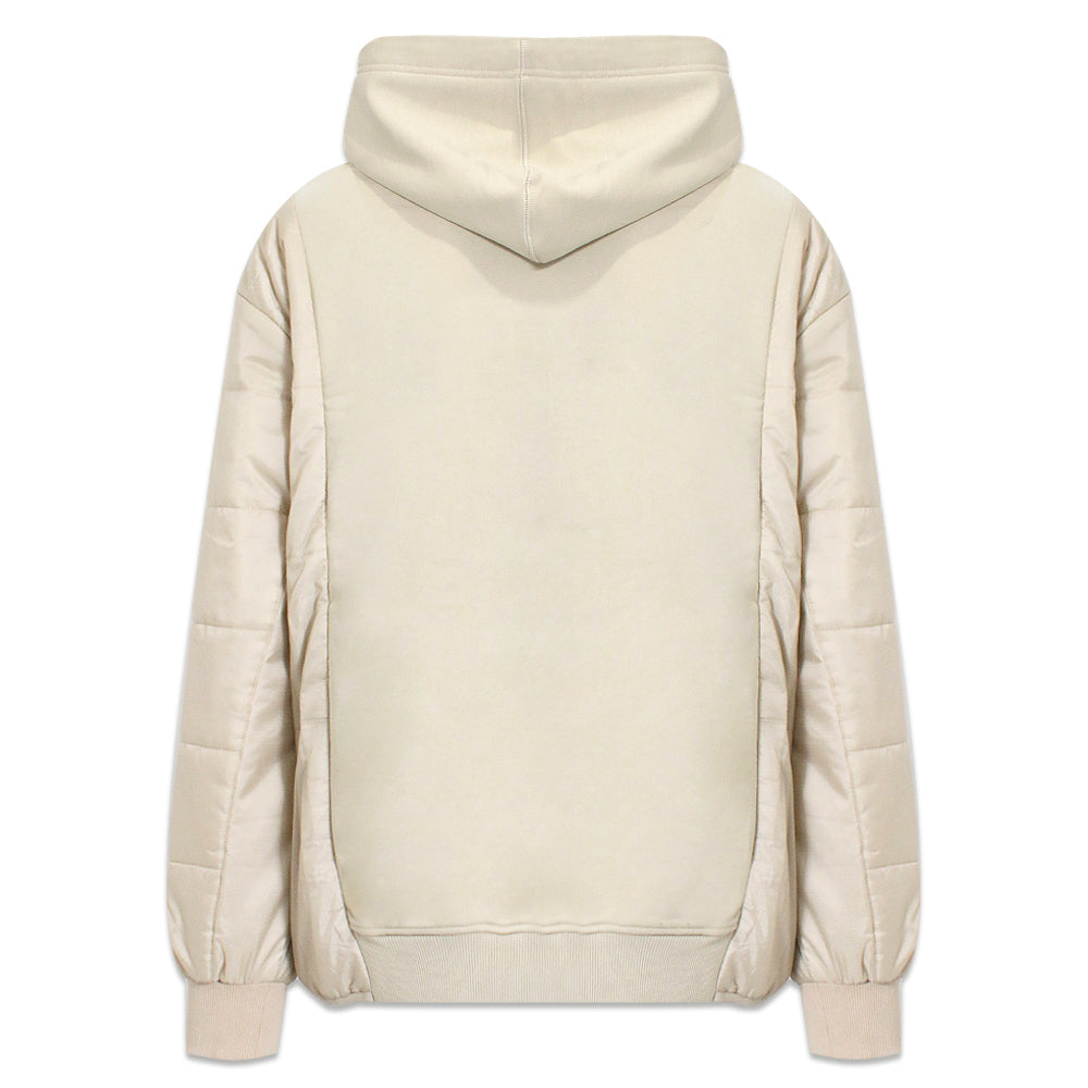 Stacked Puffer Hoodie