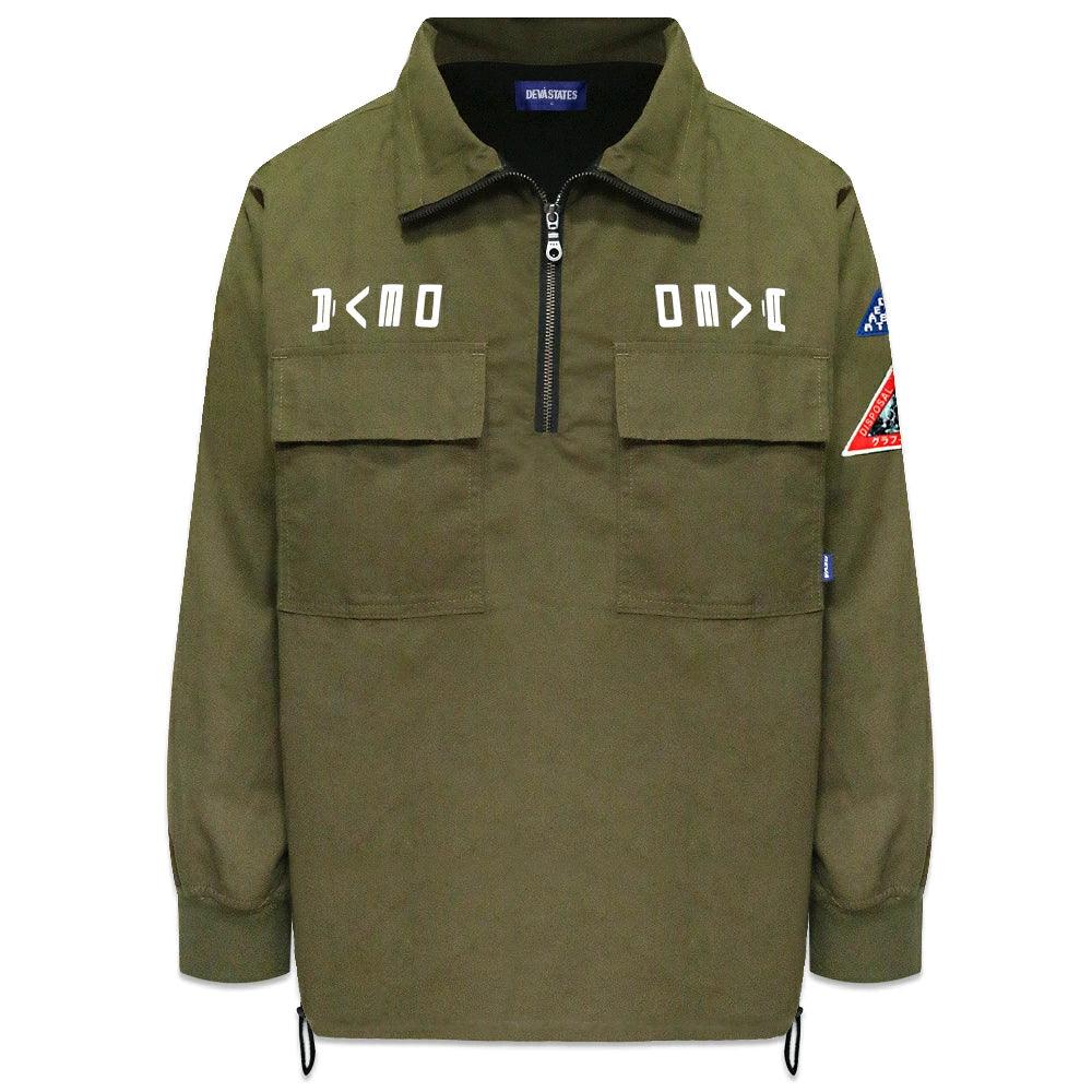 Graphic Half Zip Anorak Jacket
