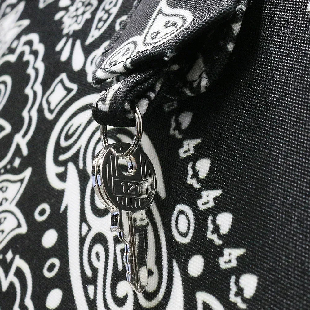 HERMETIC (ヘルメティック)商品ページ - Paisley Travel Bag - Black