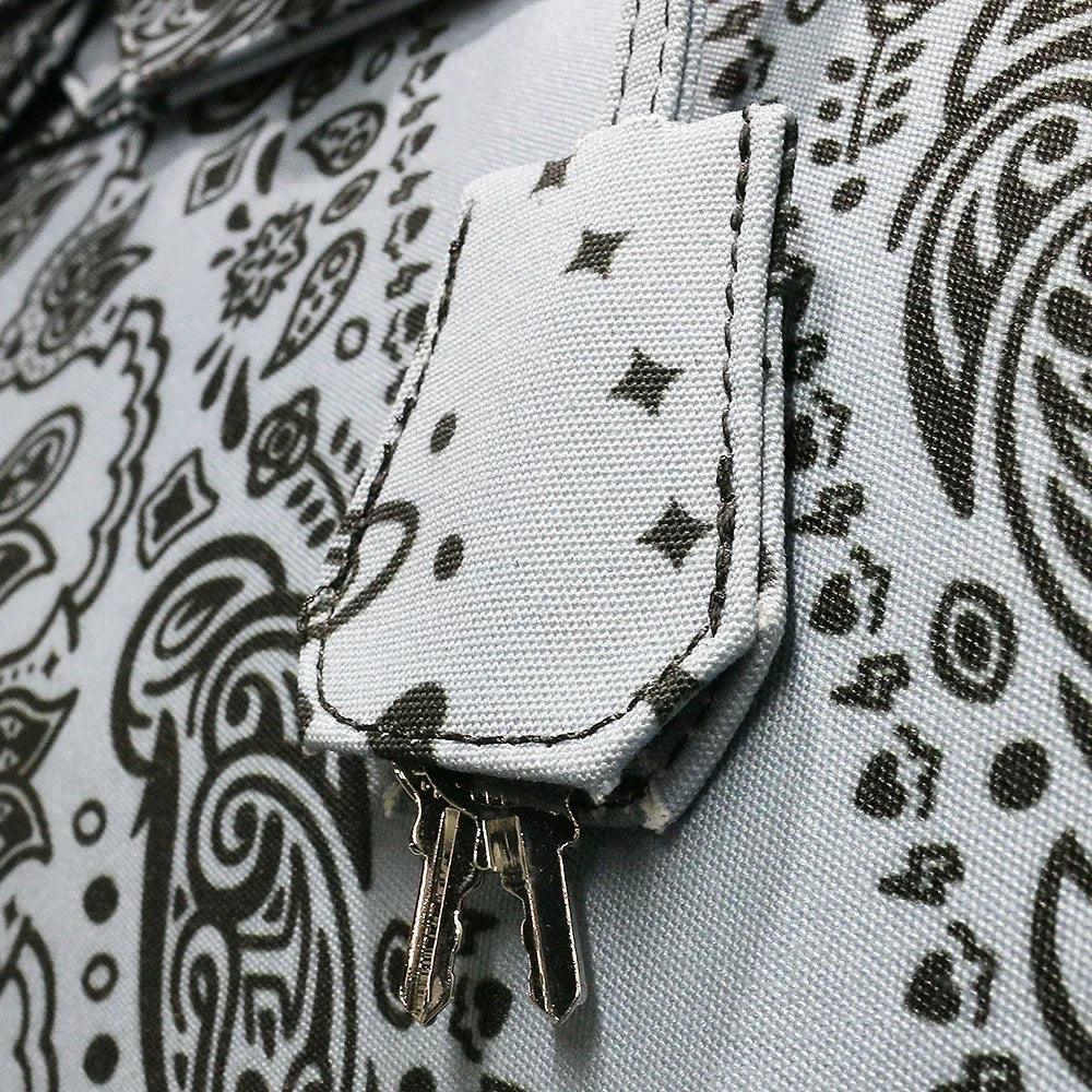 HERMETIC (ヘルメティック)商品ページ - Paisley Travel Bag - Grey